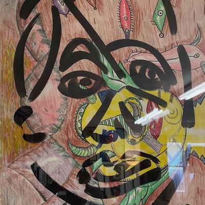 Peter Keil Oil on Acrylic Painting