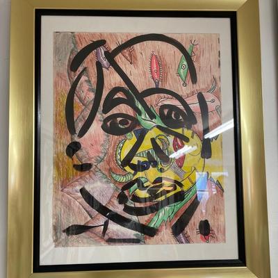 Peter Keil Oil on Acrylic Painting