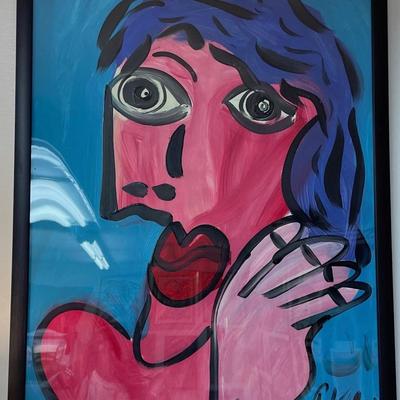 Peter Keil Oil on Acrylic Painting