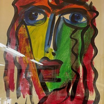Peter Keil Oil on Acrylic Painting