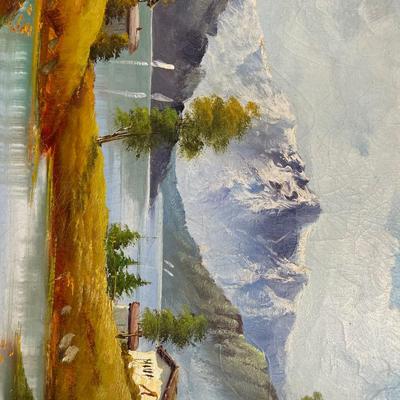Carlo Mancini Oil Painting on Canvas