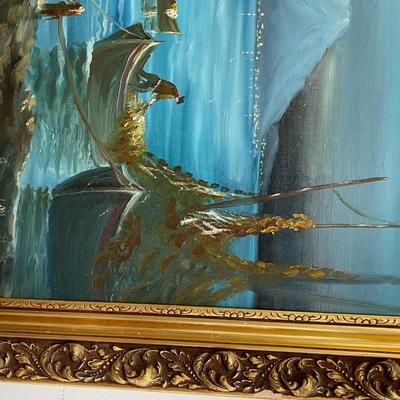 Amando Micaglia Oil Painting on Canvas