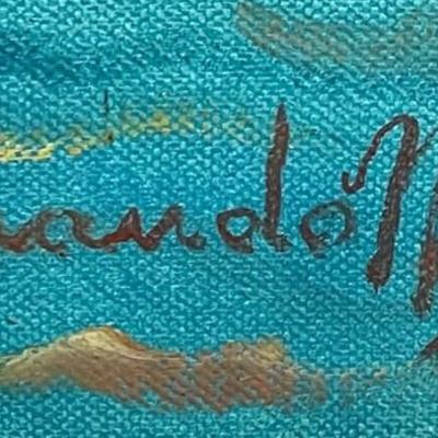 Amando Micaglia Oil Painting on Canvas