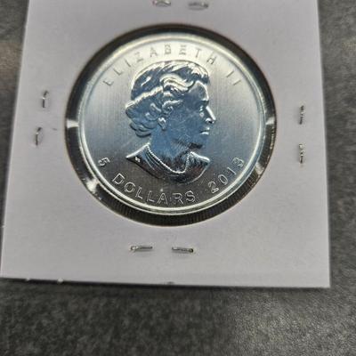 Canada 1oz silver dollar maple leaf