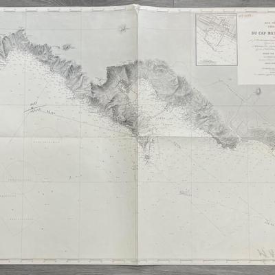 MER MEDITERRANEE/COTE D'ITALIE / DU CAP MESCO A LA MAGRA Levee n 1846 et 1847
