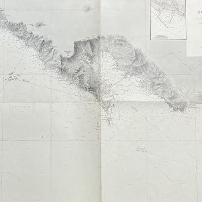 MER MEDITERRANEE/COTE D'ITALIE / DU CAP MESCO A LA MAGRA Levee n 1846 et 1847
