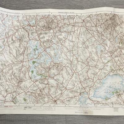 ORDNANCE SURVEY OF IRELAND/ Sheet No. 79/ CAVAN, LEITRIM, LONGFORD, MEATH & WESTMEATH Revised 1899