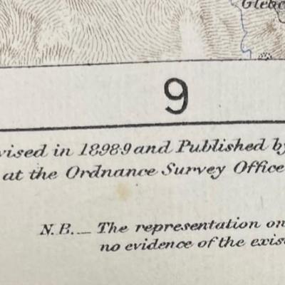 ORDNANCE SURVEY OF IRELAND/ Sheet No. 89/ LONGFORD, MEATH & WESTMEATH/ Published in 1903