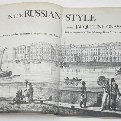 Book "In the Russian Style" by Jacqueline Onassis