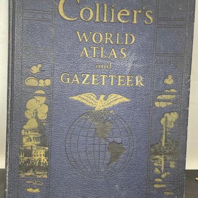 Colliers World Atlas and Gazetteer by P. F. Collier and Sons