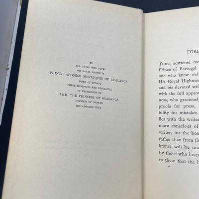 Royal Book "H.R.H. The Duke of Oporto" by Permission of H.R.H. The Duchess of Oporto 1921