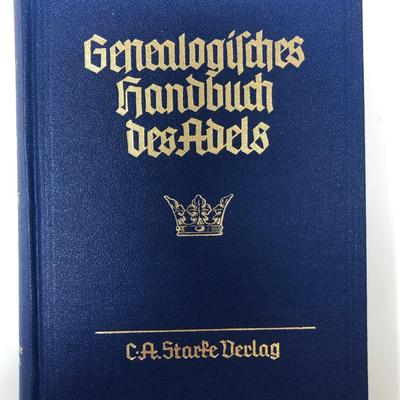 Genealogisches Handbuch Des Adeles & Adelslexikon.