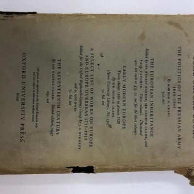 F.L. Carsten Princes And Parliaments In Germany. 1959 Edition
