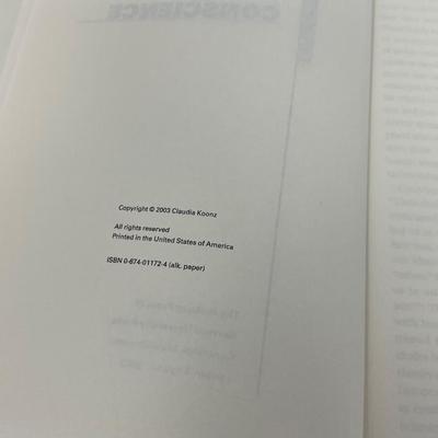 Claudia Koonz: The Nazi Conscience. 2003 Edition
