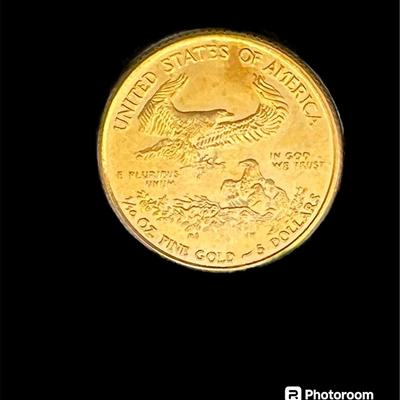 1/10 oz. GOLD 2018 American Eagle Gold Coin In Case