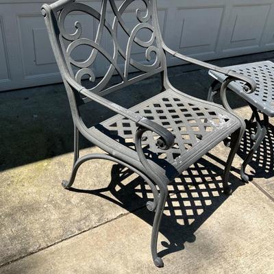 Trio (3) Metal Patio Set