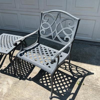 Trio (3) Metal Patio Set