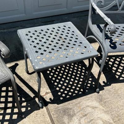 Trio (3) Metal Patio Set