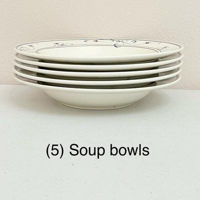MIKASA ~ Annette ~ Lot Of 51 Miscellaneous Pieces Of Dinnerware