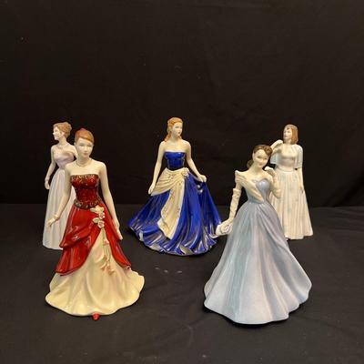 Royal Doulton - 'Pretty Ladies', 'Classics' & 'In Vogue' China Figurines (DR-RG)