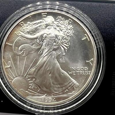 1994 1 oz Silver American Eagle