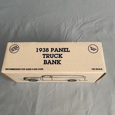 1938 ERTL DIE-CAST PANEL TRUCK BANK