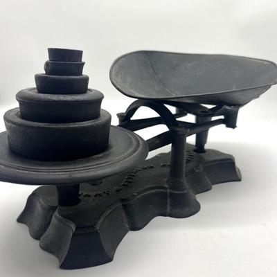 Antique Scale Cast Iron, Stuart & Peterson Philadelphia