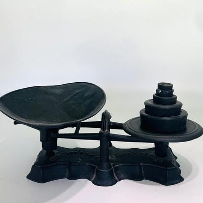 Antique Scale Cast Iron, Stuart & Peterson Philadelphia