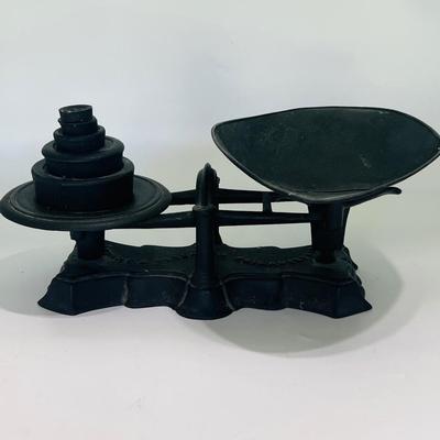 Antique Scale Cast Iron, Stuart & Peterson Philadelphia