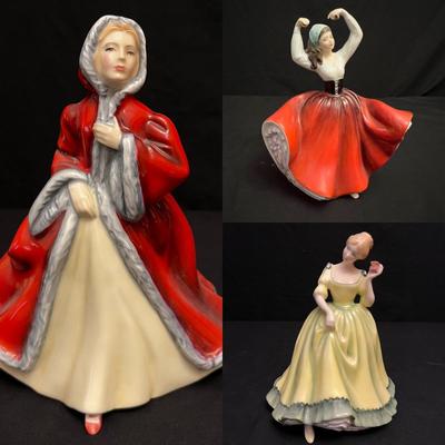 Rachel, Karen & Paula Royal Doulton Figurines (DR-RG)