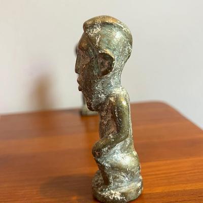 4 Antique/Vintage Anthropomorphic Sculptures Figurines