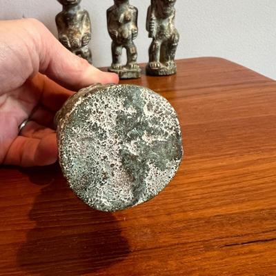 4 Antique/Vintage Anthropomorphic Sculptures Figurines