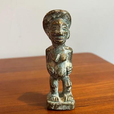 4 Antique/Vintage Anthropomorphic Sculptures Figurines