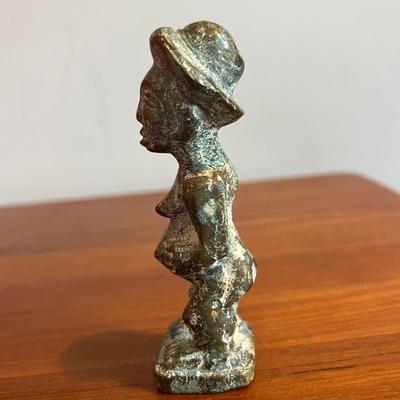 4 Antique/Vintage Anthropomorphic Sculptures Figurines