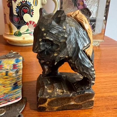 Lot of 5 Vintage Souvenir Art