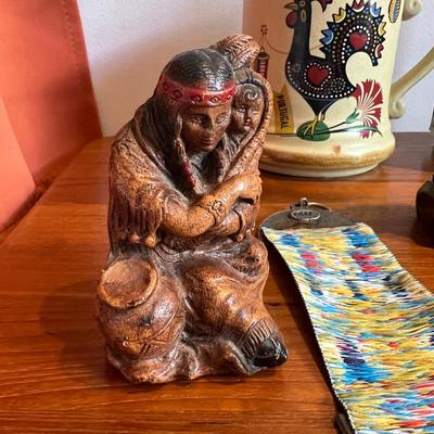 Lot of 5 Vintage Souvenir Art