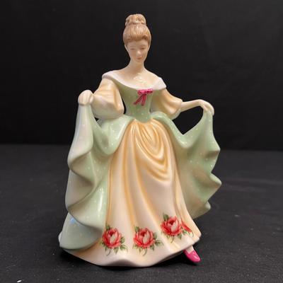Royal Albert 'Mary' and 'Jessica' Bone China Figurines (DR-RG)