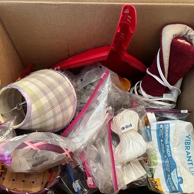 Box of Junk Drawer and Varied Household