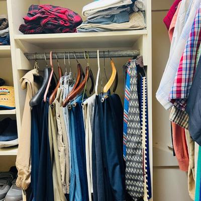 Men’s Closet Lot