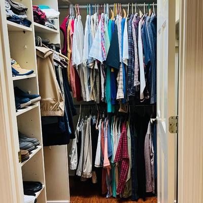 Men’s Closet Lot