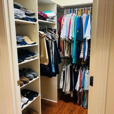 Men’s Closet Lot