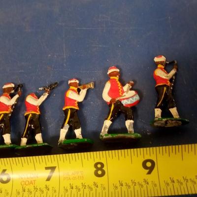 LOT 78 TEN OLD METAL BAND MEMBERS