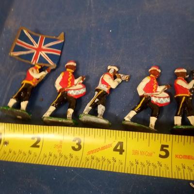 LOT 78 TEN OLD METAL BAND MEMBERS