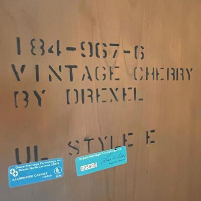 DREXEL ~ Vtg. Cherry Entertainment Armoire