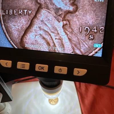 1942 S Penny error L on liberty 3.0 XVF