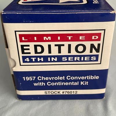 1957 SENTRY HARDWARE CHEVROLET CONVERTIBLE DIE-CAST BANK