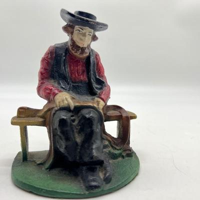Vintage Cast Iron Door Stop/Book Ends