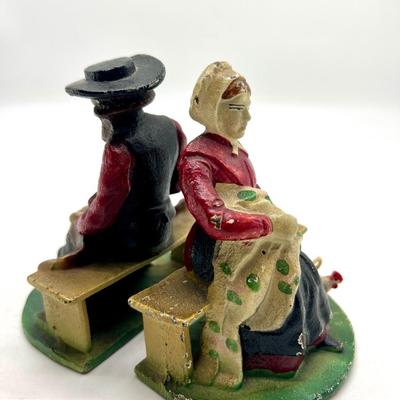 Vintage Cast Iron Door Stop/Book Ends