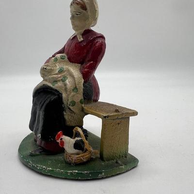 Vintage Cast Iron Door Stop/Book Ends