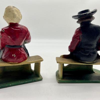 Vintage Cast Iron Door Stop/Book Ends